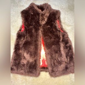 Mini Boden Kids Fur Vest